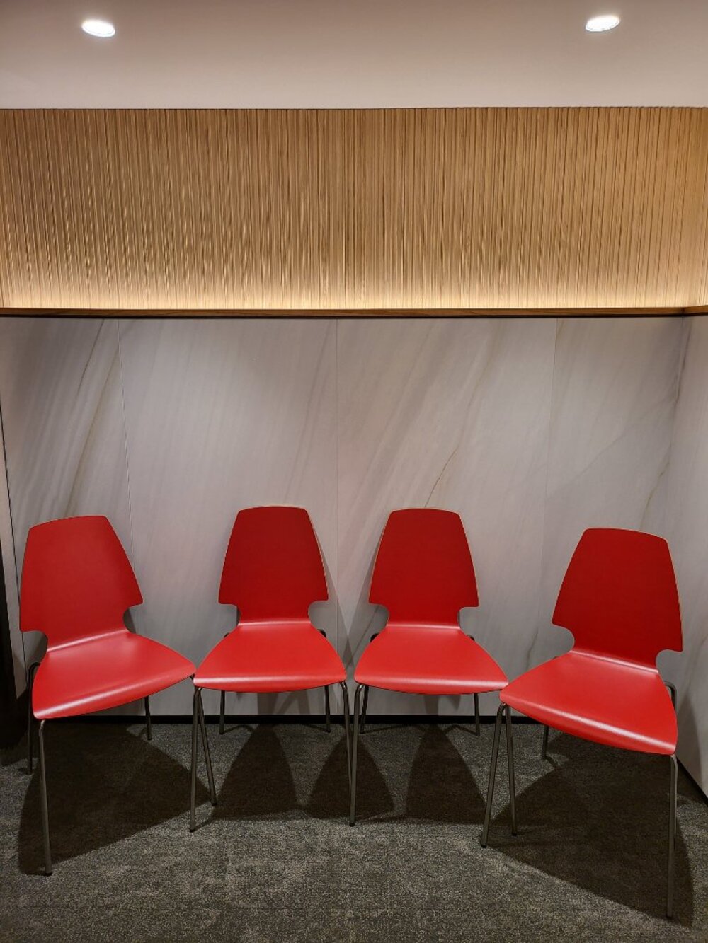 4 Red Chairs - Picture 4 of 13